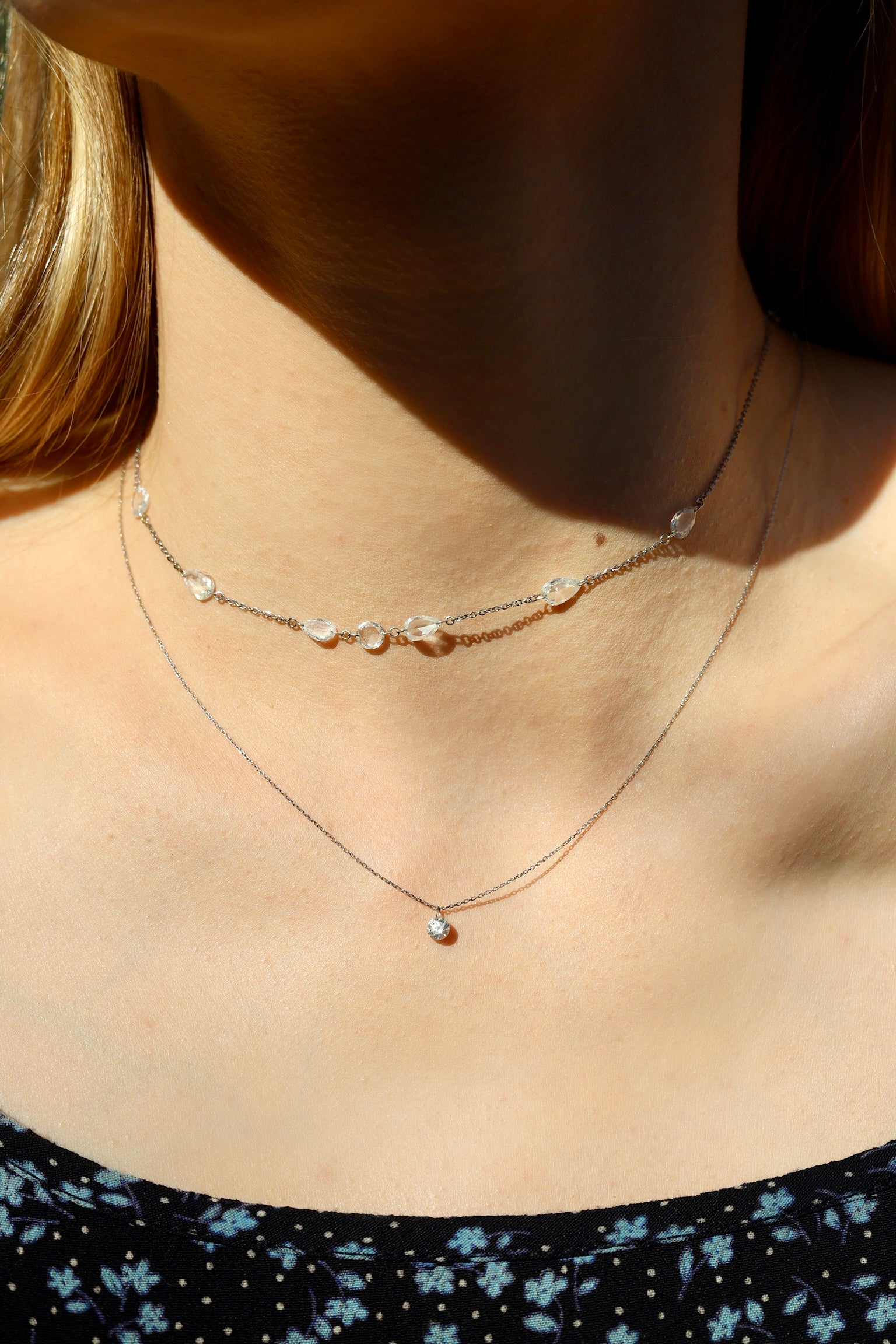 Eclat Natural Diamond Adjustable Choker