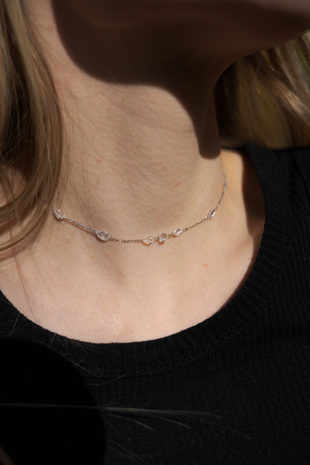 Eclat Natural Diamond Adjustable Choker