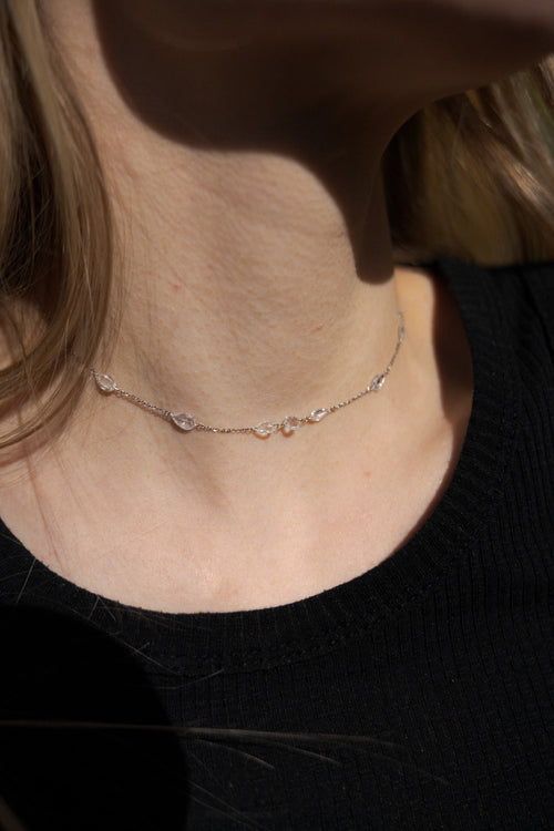 Eclat Natural Diamond Adjustable Choker