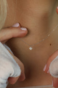 Mira Solo Natural Diamond Necklace