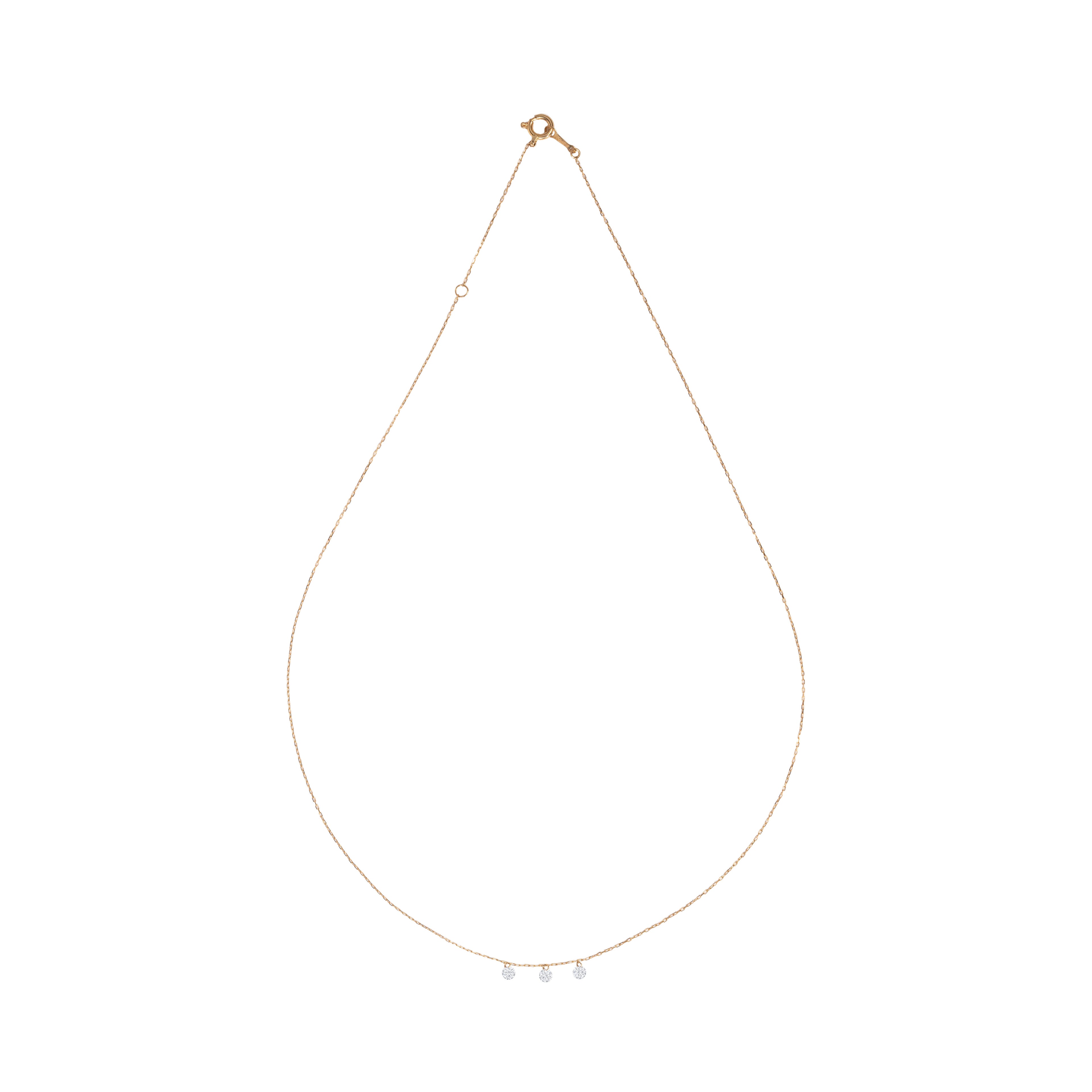 Mira Trio Natural Diamond Necklace