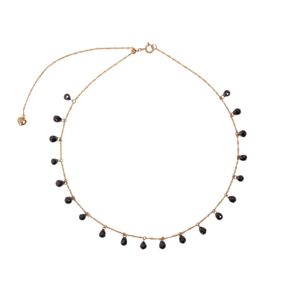 Noir D'Or Black Natural Diamond Choker