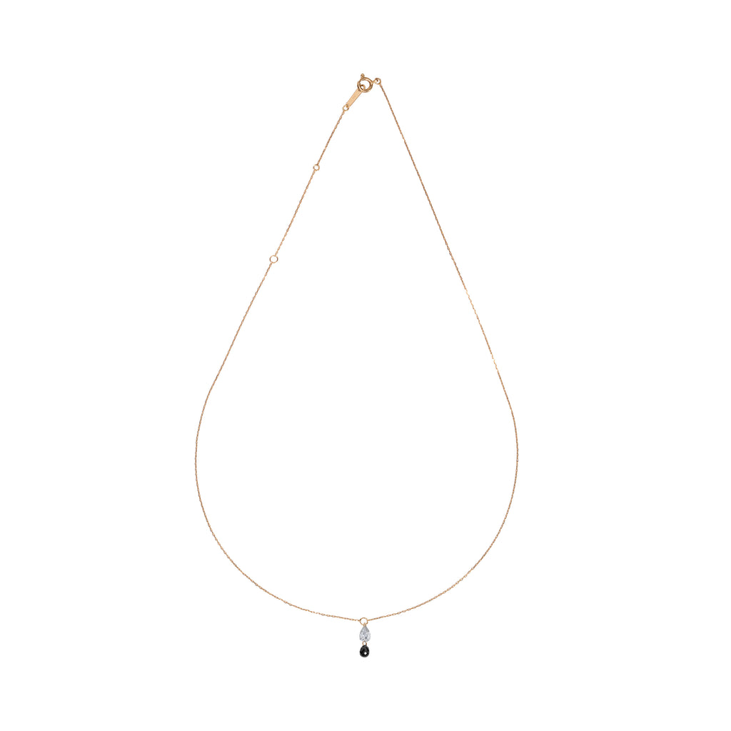Noir Étoile Natural Black Diamond Necklace