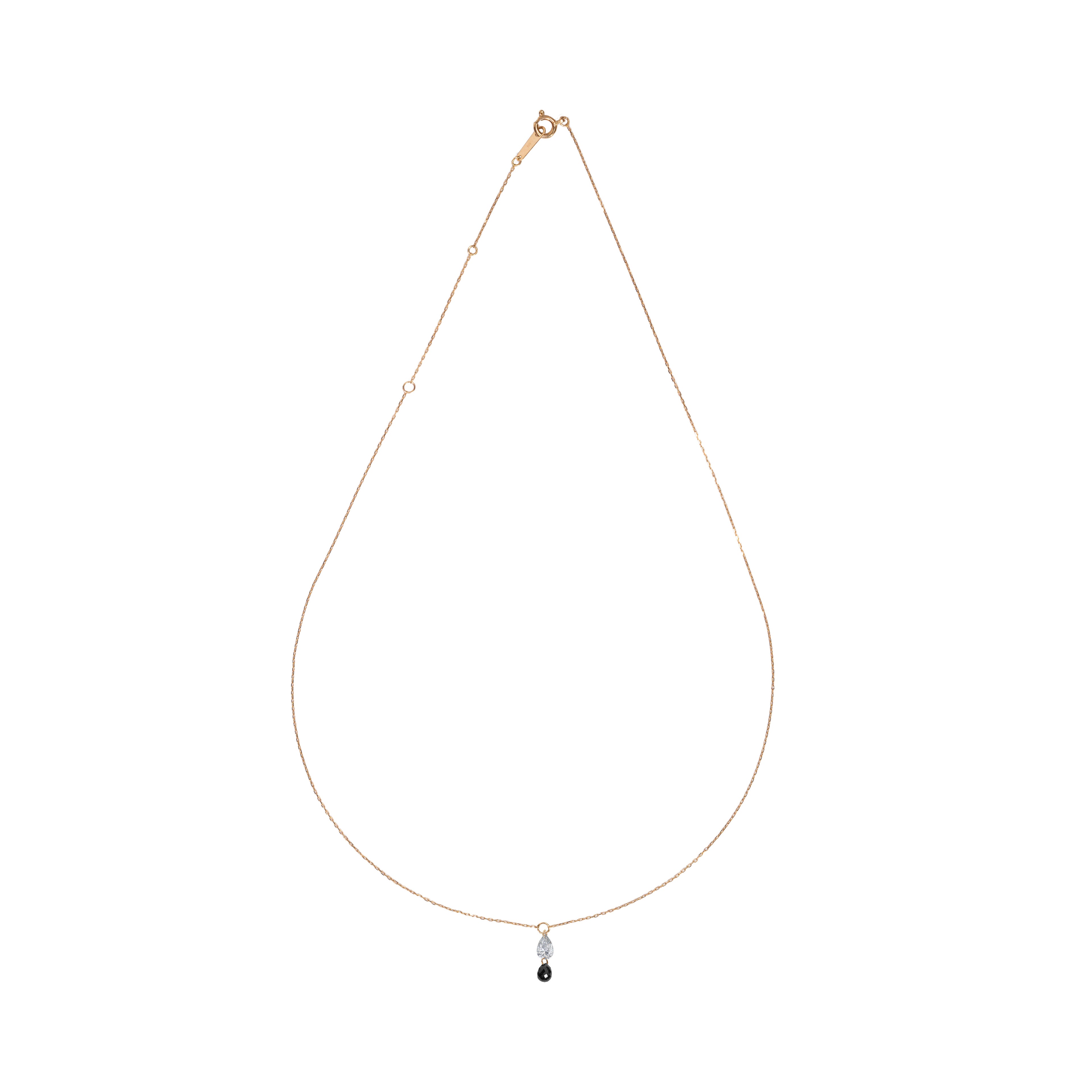 Noir Étoile Natural Black Diamond Necklace