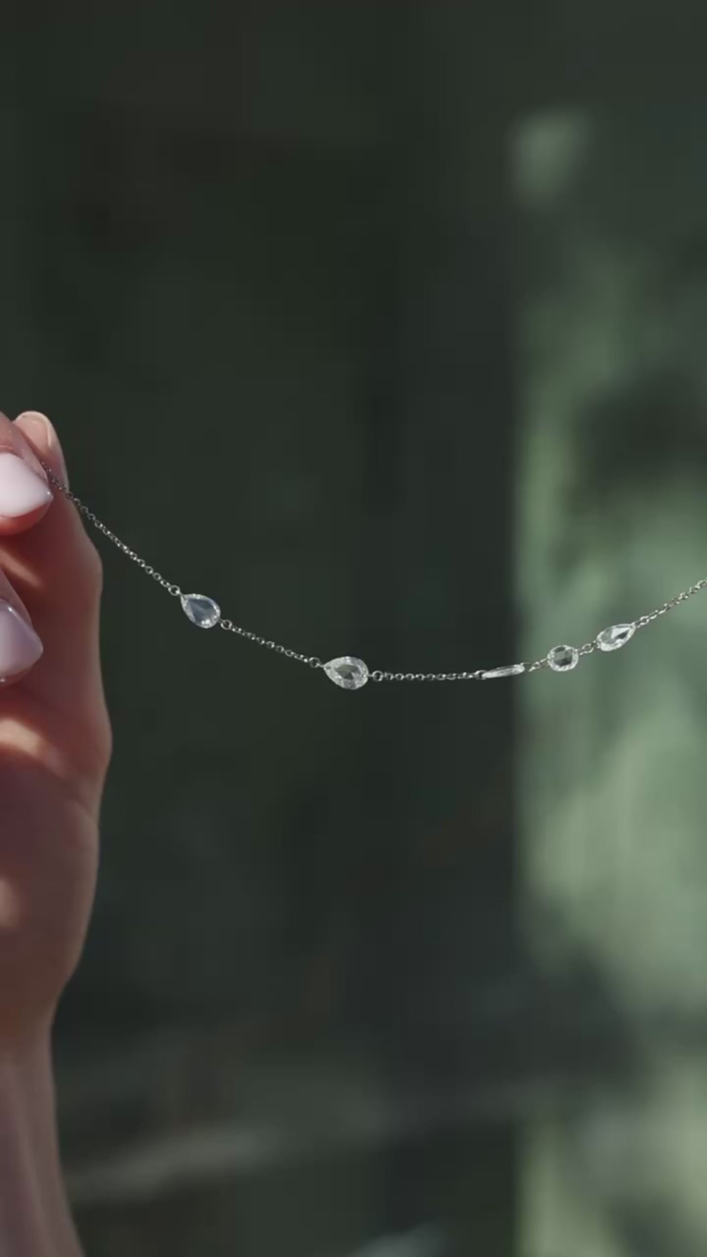 Eclat Natural Diamond Adjustable Choker
